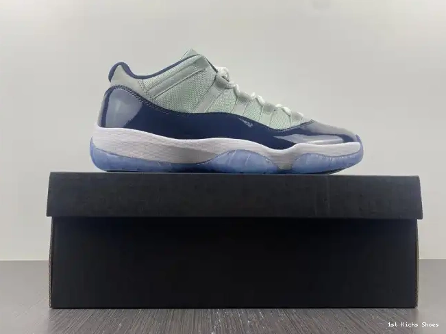 1st Kicks Georgetown Retro Low Air Jordan 11 528895-007 0529